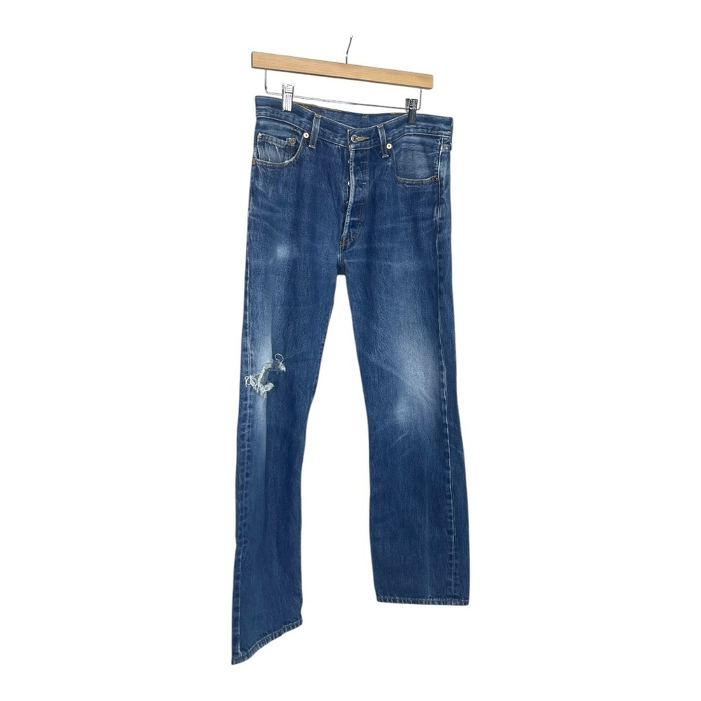 Vintage 501 Men's Levi’s Distressed Blue Jeans